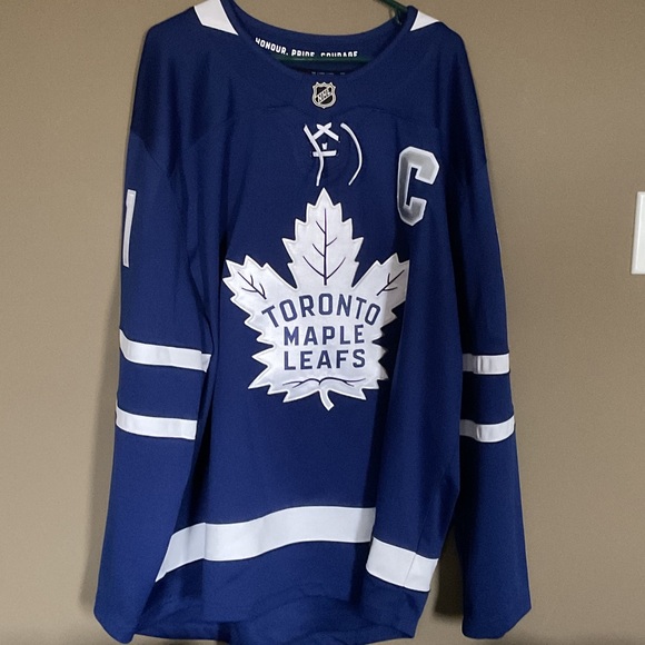 Fanatics Other - Authentic John Tavares Captain Toronto Maple Leafs Blue Hockey Jersey